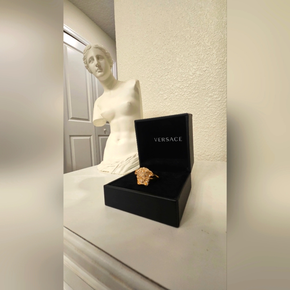 Versace Gold Ring for Men